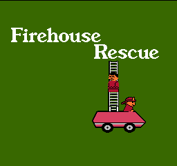 Firehouse Rescue Title Screen